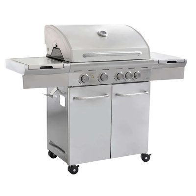 Loraine Belfry Kitchen 5 - Burner Countertop Natural Gas Grill