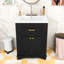 Meuble-lavabo minimaliste avec lavabo en céramique, portes à fermeture douce et tablette réglable-917526545