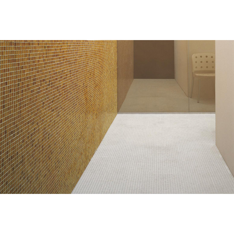 Amber 5/8" x 5/8" Glass Mosaic