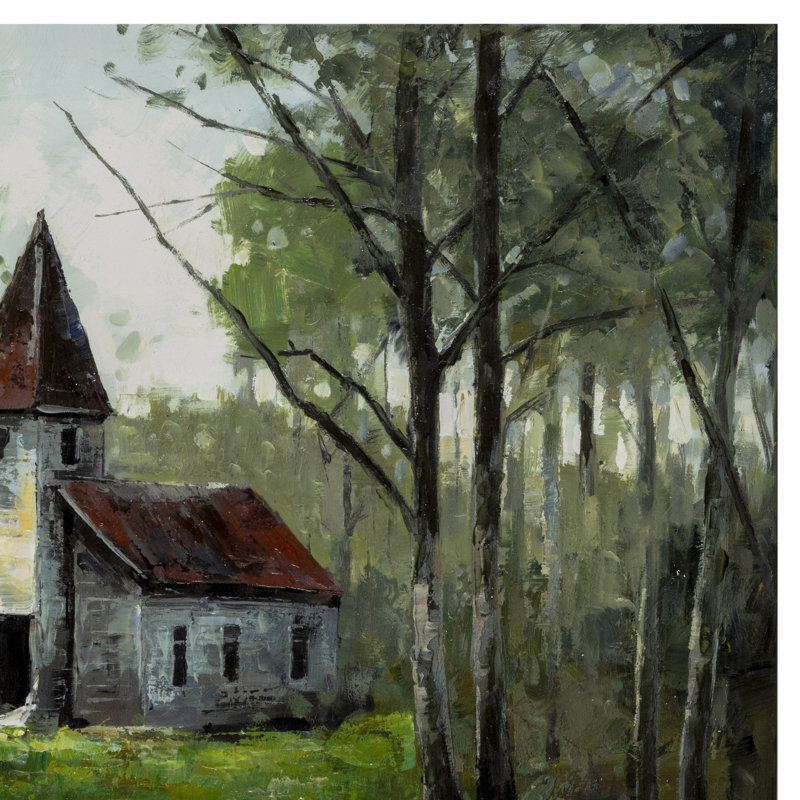 Parish Rustic Landscape Canvas Wall Art
