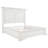 Mckinney California King LED Light Panel Bed Vintage White-122899767