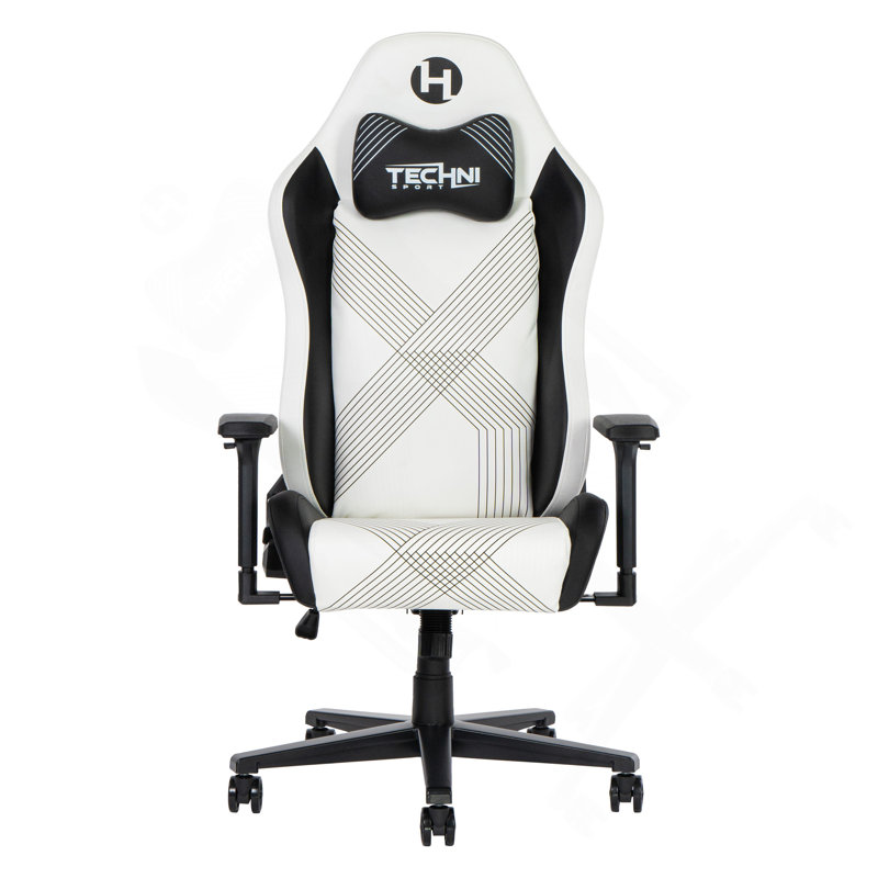 Techni Sport Comfort Edge Gaming Chair, White