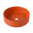 Elegance Plexi Home 15.7'' Ceramic Circular Bathroom Sink-98249158