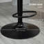 Amariae Upholstered Adjustable Height Counter Stool with Metal Frame-922297951
