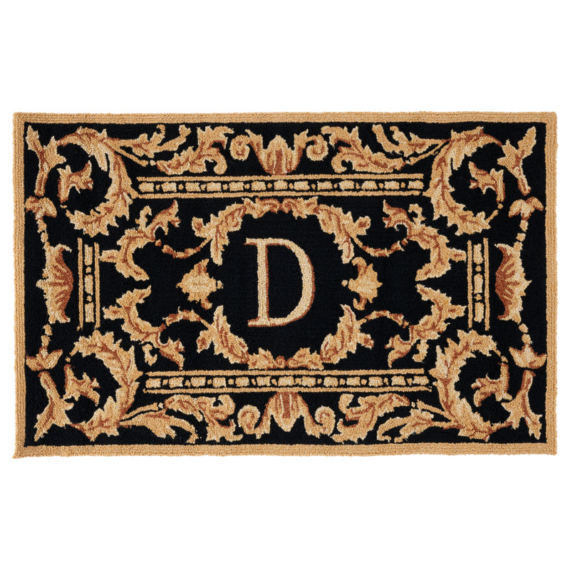 Fairbank Personalizable Indoor / Outdoor Doormat, D, 30" W x 48" L