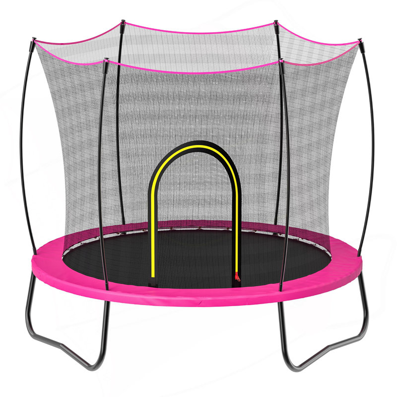 55 inch trampoline spring- darkpink