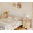 Nightstands With Charging Station - 2 Rattan Drawers, 3-tier Design, Usb/type-c Ports (set Of 2 Or Single)-455500503-455500330