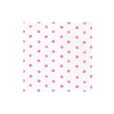Papersoft Spunlace Polka Dots Square Napkin