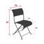 Chaise d'appoint de patio Dune-85995020