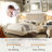 Linen Fabric Upholstered Bed Frame with Adjustable Headboard/Chesterfield-Styled/Wood Slat Support-554694760-554694763