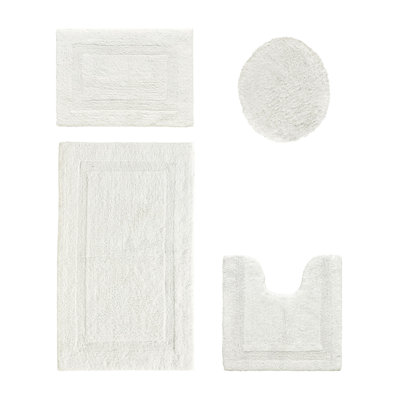 Ensemble de tapis pour salle de bain 100% coton 2370 g / m² Lux Premium