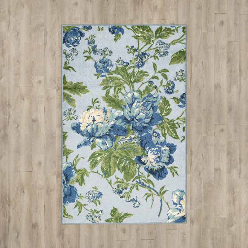 Tapis bleu intérieur / extérieur Youngsville