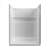 60 in. x 32 in. 4-Piece Direct-to-Stud Alcove Shower Wall Kit in White