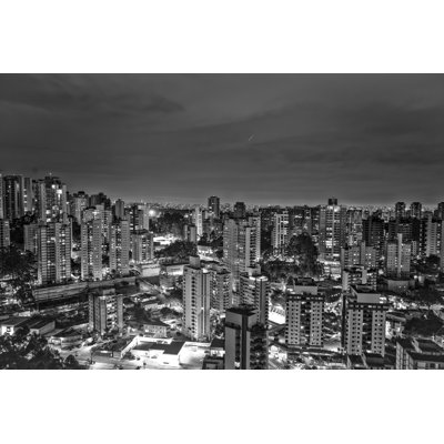 Ciarletto Saul Paulo at Night 1 Piece Wrapped Canvas Wall Art
