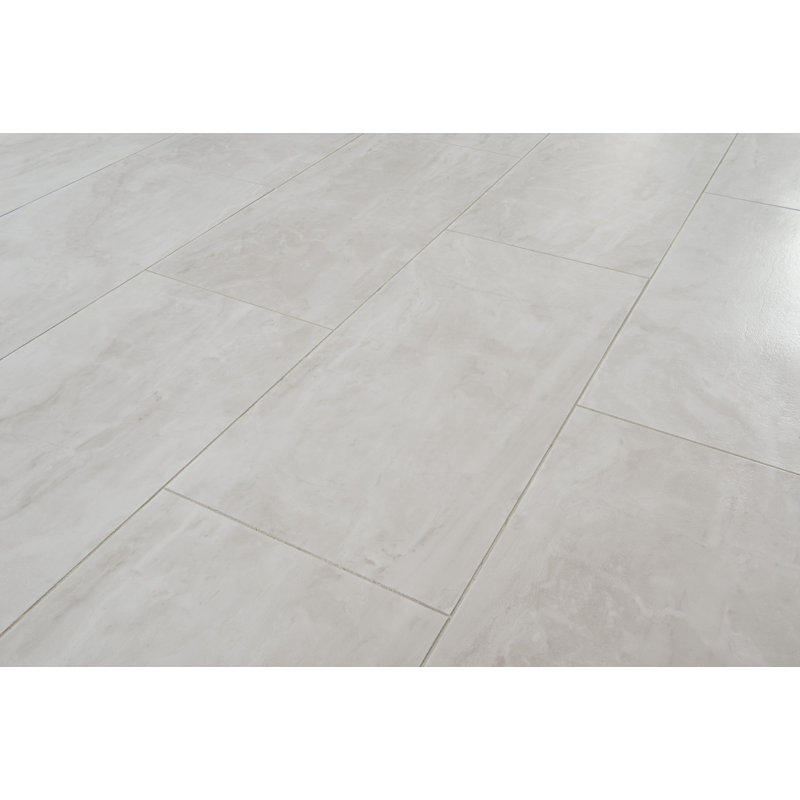 Carreau de vinyle de luxe 12 po x 24 po x 5 mm Mannington REALTA, Autriche, neige