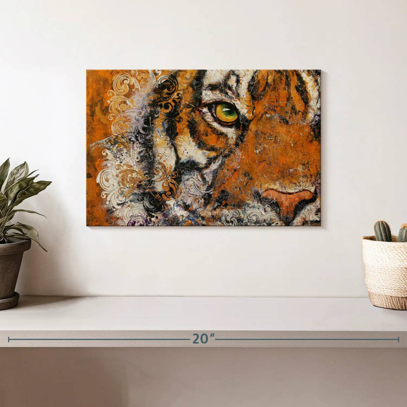 Brampt Royal Tiger Eye, 8" H x 12" W