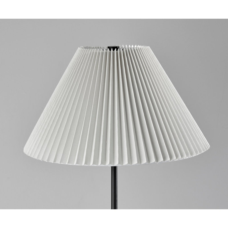 Otto 60.75'' Traditional Floor Lamp, Black