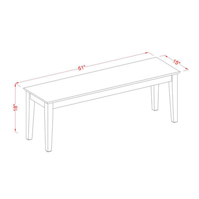 L'ensemble 6 pièces de table et chaises de cuisine contient une table de salle à manger rectangulaire et 4 chaises de salle à manger en tissu de lin avec un banc, 36 x 60 pouces, chêne