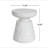 Outdoor Ponti Travertine Side Table