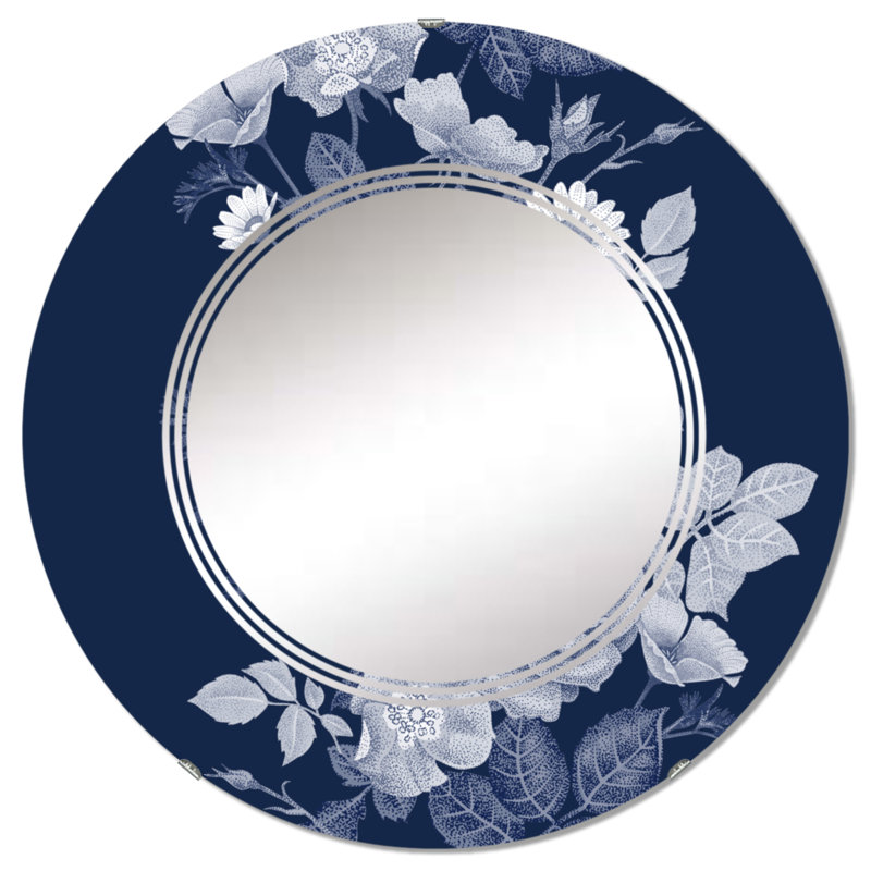 Circle Mirror, 24" x 24"