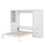 Grand lit escamotable mural avec placard, tablettes et tiroirs-1524281840