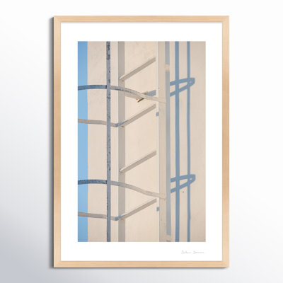 Lowell White Fragments from Greece 3 by Svetlana Smirnova - Picture Frame Photograph