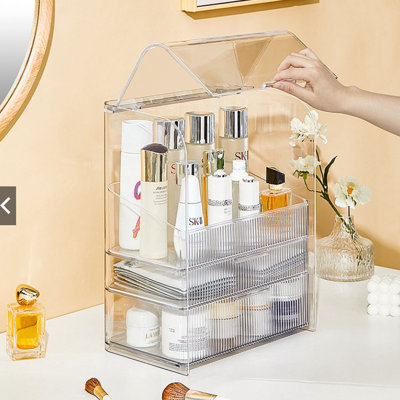 Plastic Makeup Organizer