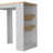 Cecil Kitchen Island, 3-Tier Shelf, Manufactured Wood Top