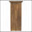 Alamitos Brown Oval Solid Mango Wood Entryway Console Table