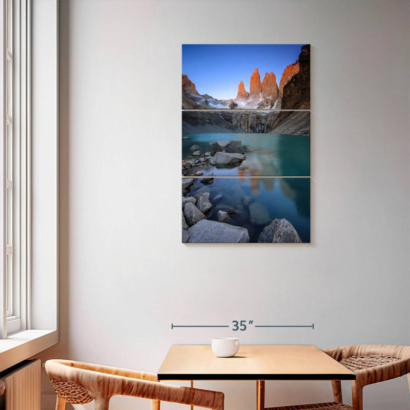 Alvord Paine Towers Alpenglow, H 57 po x l 36 po