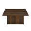 Table basse carrée en bois d'ingénierie
