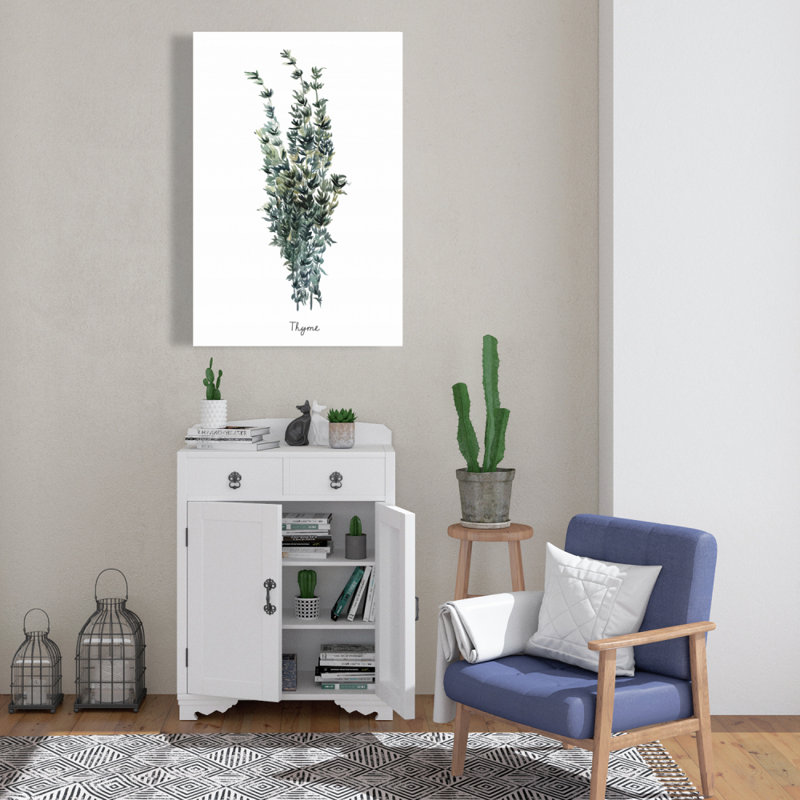 Thyme Leaves Bundle - En | Kitchen Canvas for Home Decor