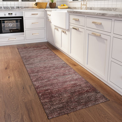 Akshath Performance Chenille Washable Indoor / Outdoor Rug