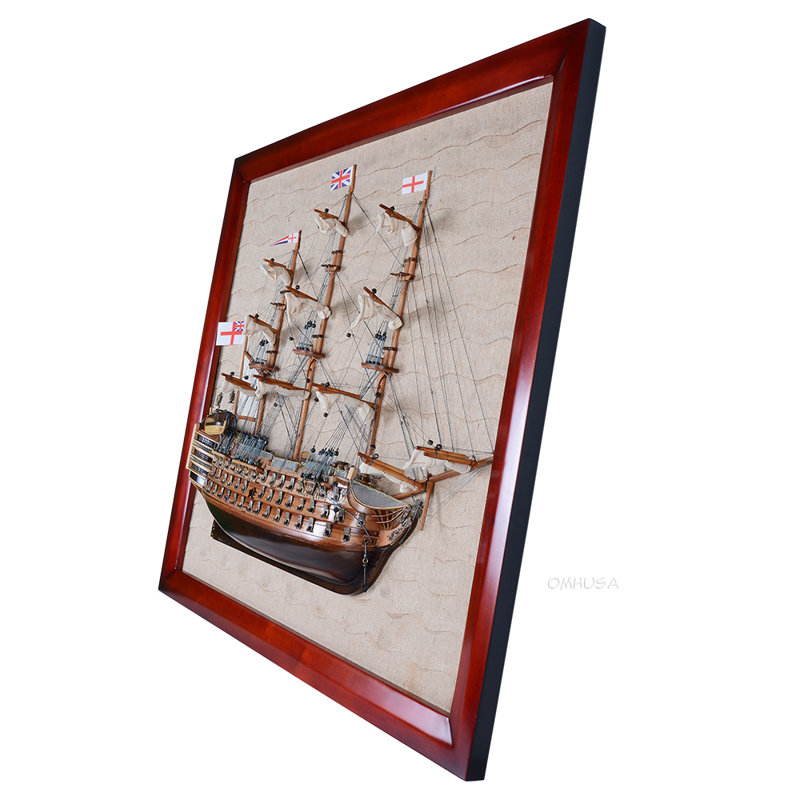 HMS Victory Half - Ship 33 pouces L