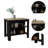 Cala 3-Shelf Wooden Kitchen Island-2031688389