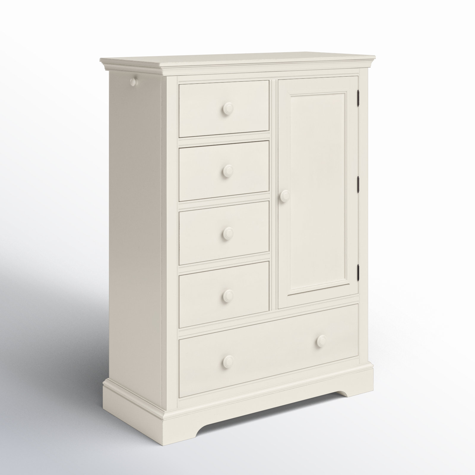 Charter Wood Chifferobe, Chalk