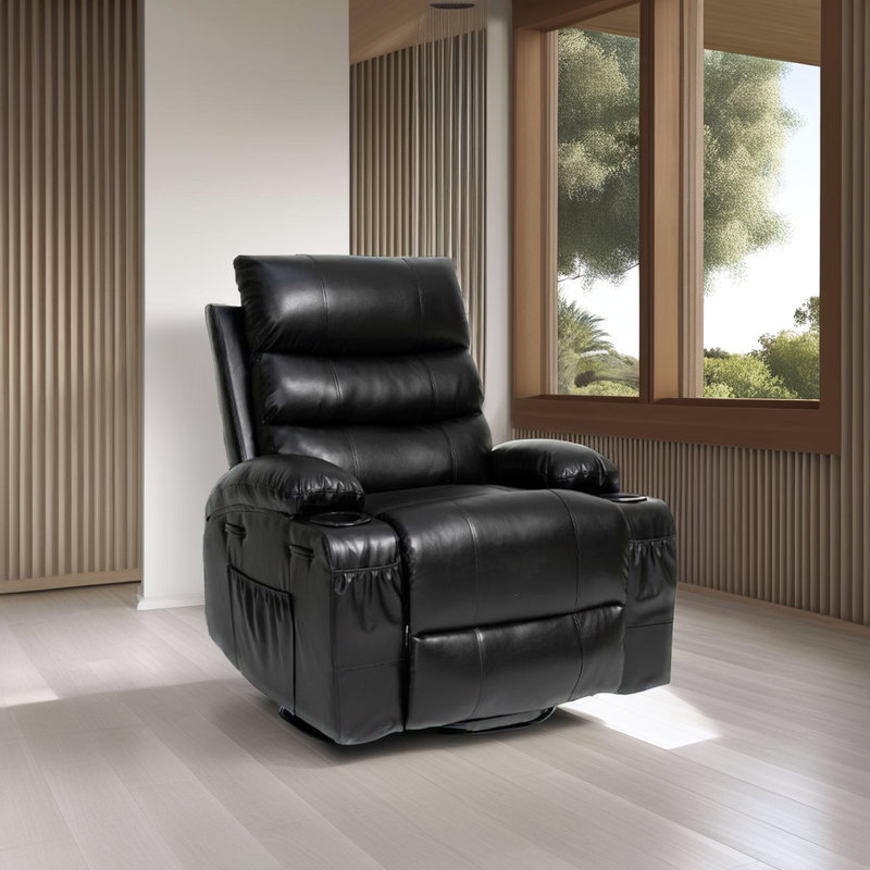 Fauteuil inclinable électrique Power Lift - Assise de support motorisée - Siège de 21 po de largeur - Poche latérale - Assemblage facile - Capacité de 300 lb?