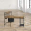 Xan L-Shaped Solid Wood Base Computer Desk