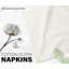 Cotton Cloth Napkins – Set of 12 (46cm x 46cm) – 100% Cotton – Hotel Quality, Soft, Durable, and Reusable – Ideal for Dining, Weddings, Events & Everyday Use-1906518553
