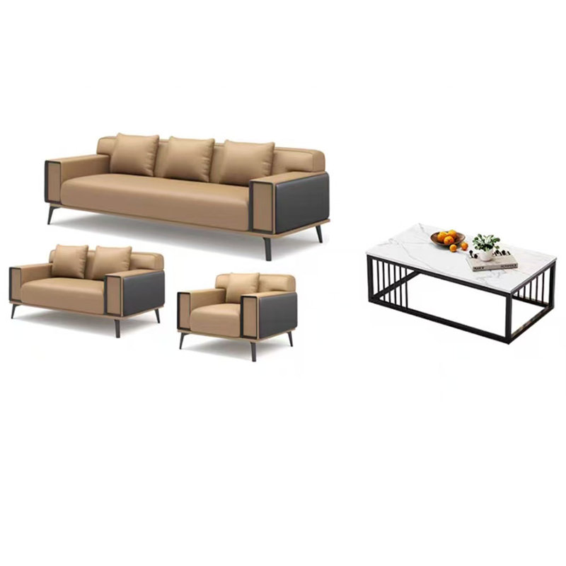 Ensemble de canapé de bureau simple, moderne et créatif