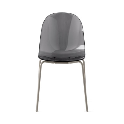 Academy Armless Chair with Metal Frame