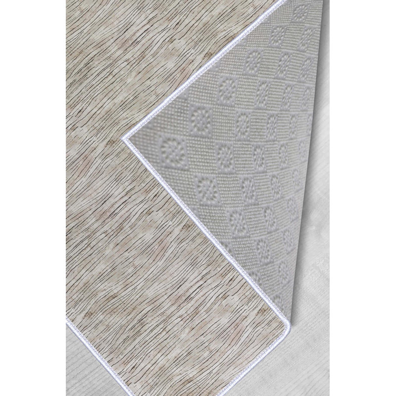 Premium Hall Carpet (3.3 x 6.6 ft), 100% Polyester, 0.3 in Pile Height | Antibacterial, Non-Slip PVC Dot Underside, 650 g/m² | Durable Woven Design, 3D Digital Printing, Machine Washable, Ideal for Home Décor