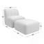 Ensemble de chaises longues d'extérieur avec repose-pieds Praia Sunbrella®