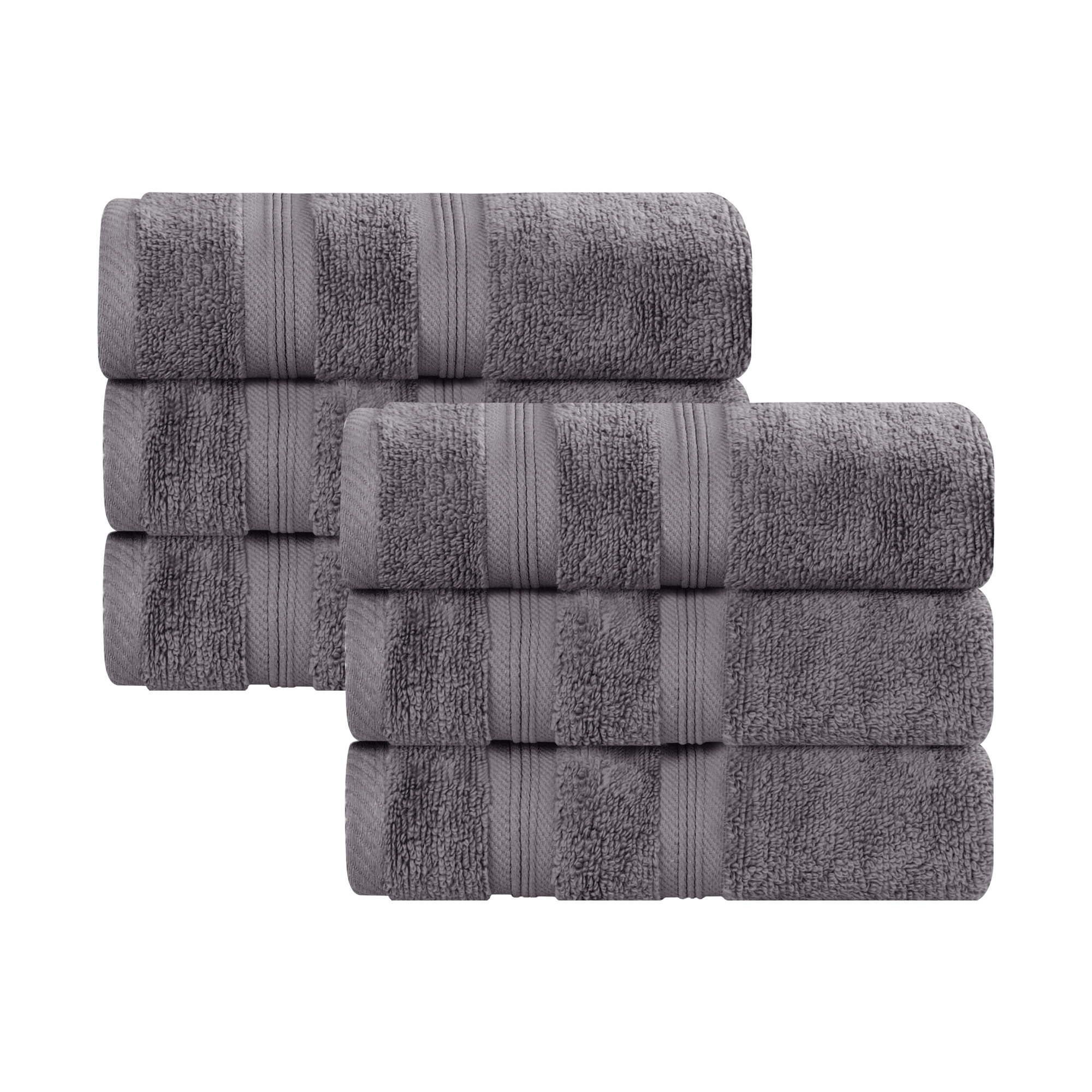 Selda Smart Dry Cotton Hand Towel, Gray