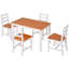 Ensemble 5 pièces de table et chaises de cuisine moderne