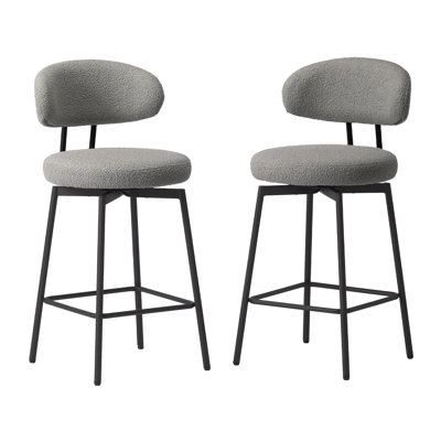 Tabouret de comptoir pivotant 27 po Bayville
