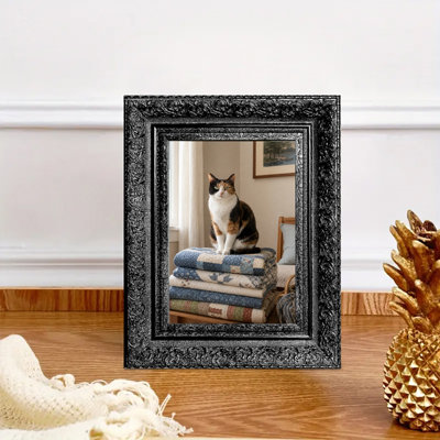 11" x 14" Black 1PC Versatile Picture Frame for Office Decor