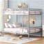 Lit superposé double au-dessus de double, argent-1162084238