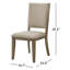 Chaise d'appoint Dorchester