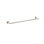 Emtek Modern Tubular Brass Towel Bar w/ Small Regular Rosette, Center-to-Center